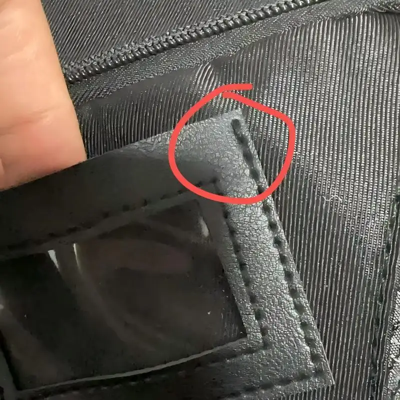 Stitching inspection for bags